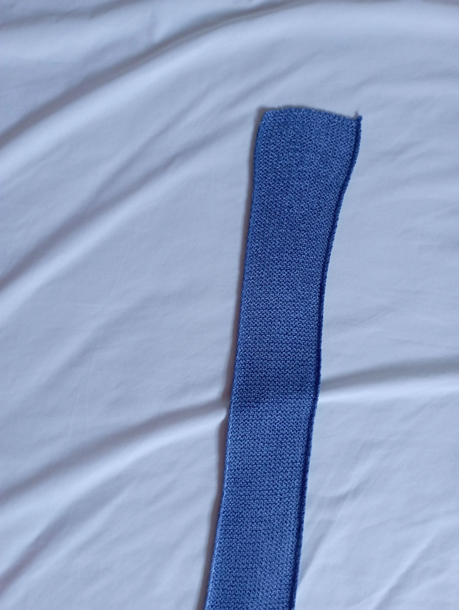 Cachecol de malha infantil azul – photo 2